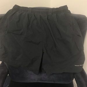 Black Columbia PFG Shorts